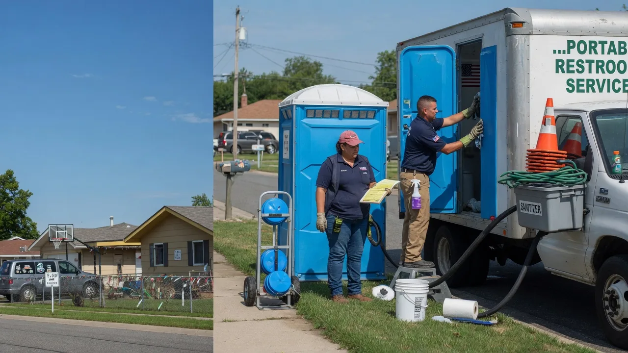 Portable Toilet Rental in Cumberland, WI near me